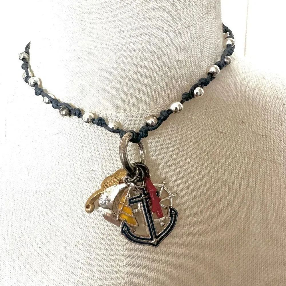 Avon vintage nautical charm Necklace